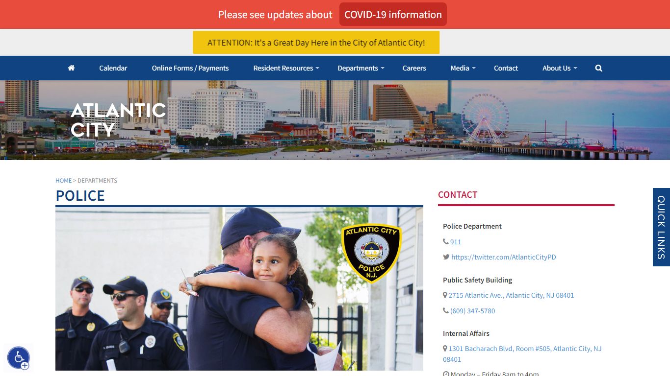 The Official Website of City of Atlantic City, NJ - Police